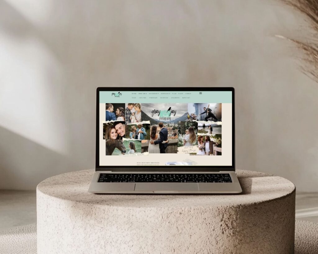 Portfolio Webdesign Mockup